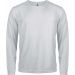 T-shirt homme manches longues sport PA443 - White