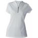 Maillot cycliste cycliste femme polyester manches courtes PA469 - White
