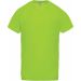 T-shirt homme polyester col V manches courtes PA476 - Lime