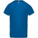 T-shirt homme polyester col V manches courtes PA476 - Sporty Royal Blue