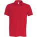 Polo homme sport manches courtes PA482 - Red