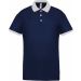 Polo homme piqué performance PA489 - Sporty Navy / White