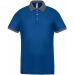 Polo homme piqué performance PA489 - Sporty Royal Blue / sporty grey