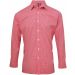 Chemise homme micro carreaux "Vichy" - Red