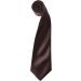 Cravate couleur uni PR750 - Brown
