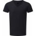 T-shirt homme col V RU166M - Black
