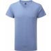 T-shirt homme col V RU166M - Blue Marl