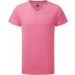 T-shirt homme col V RU166M - Pink Marl