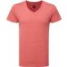 T-shirt homme col V RU166M - Red Marl