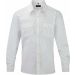Chemise manches longues homme twill roll RU918M - White