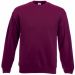 Sweat-shirt col rond manches droites SC163 - Burgundy