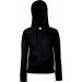 Sweat-shirt femme zippé capuche premium SC62118 - Black