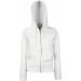 Sweat-shirt femme zippé capuche premium SC62118 - White