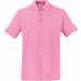 Polo homme manches courtes premium SC63218 - Pale Pink