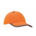 Casquette de protection YTFC100 - Orange de travers