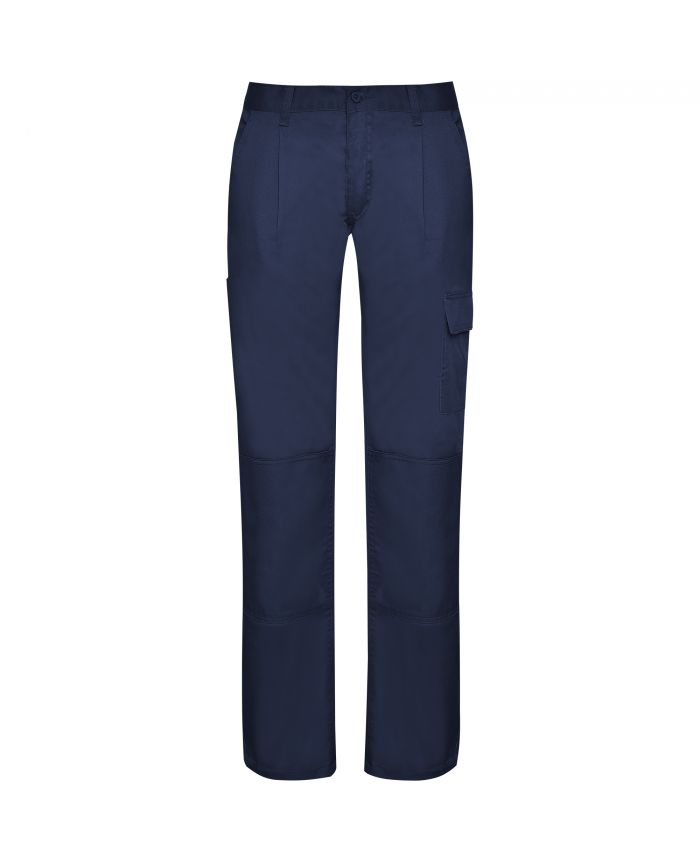 Pantalon bleu de travail femme sale