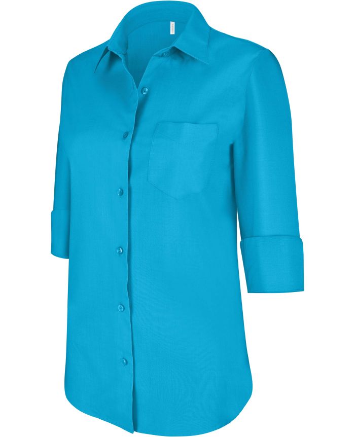 Chemise turquoise femme best sale