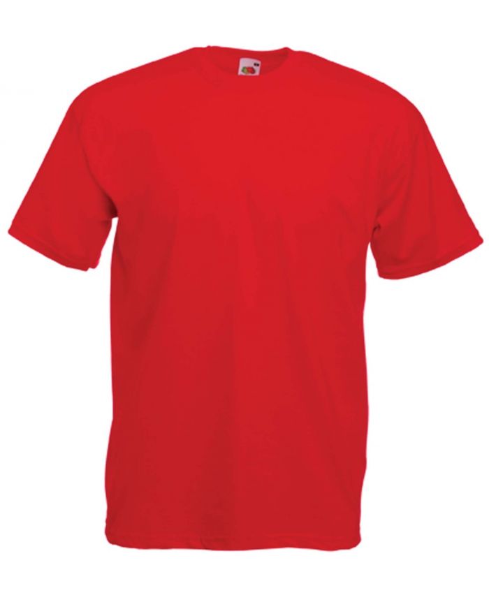 T shirt homme manches courtes Valueweight SC221 Red vente