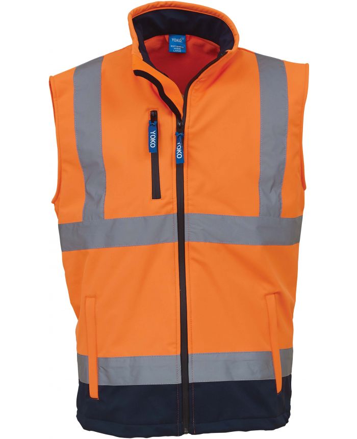 Hi vis orange sales bodywarmer