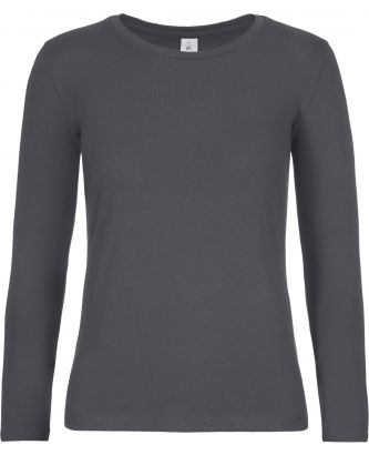 T-shirt manches longues femme #E190 Dark Grey