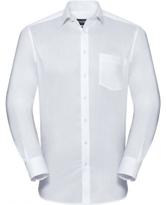 Chemise homme manches longues COOLMAX® RU972M - White