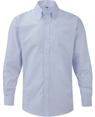 Chemise manches longues homme Oxford RU932M - Oxford Blue