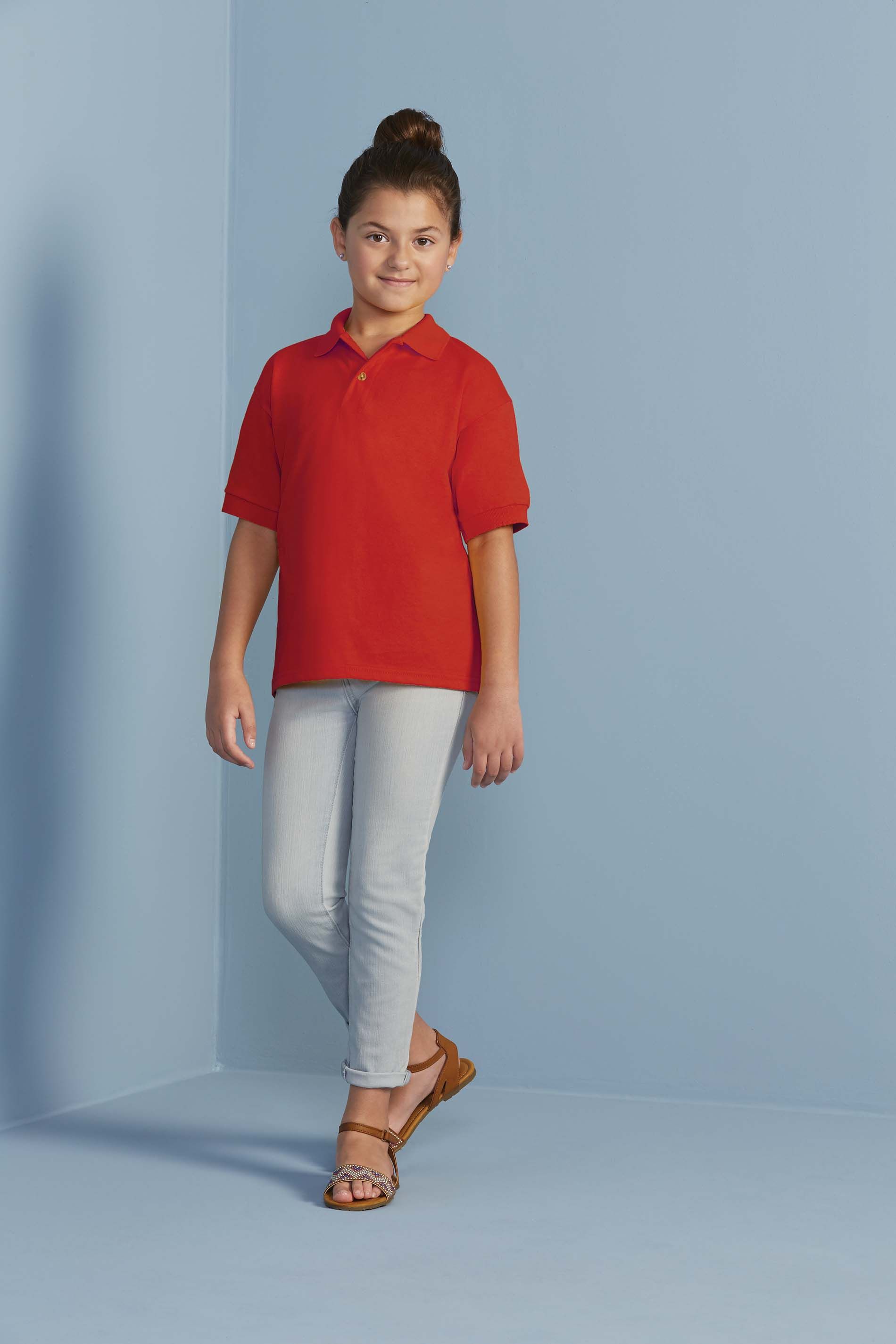 Polo enfant à commander et éventuellement personnaliser en ligne chez Textile Direct