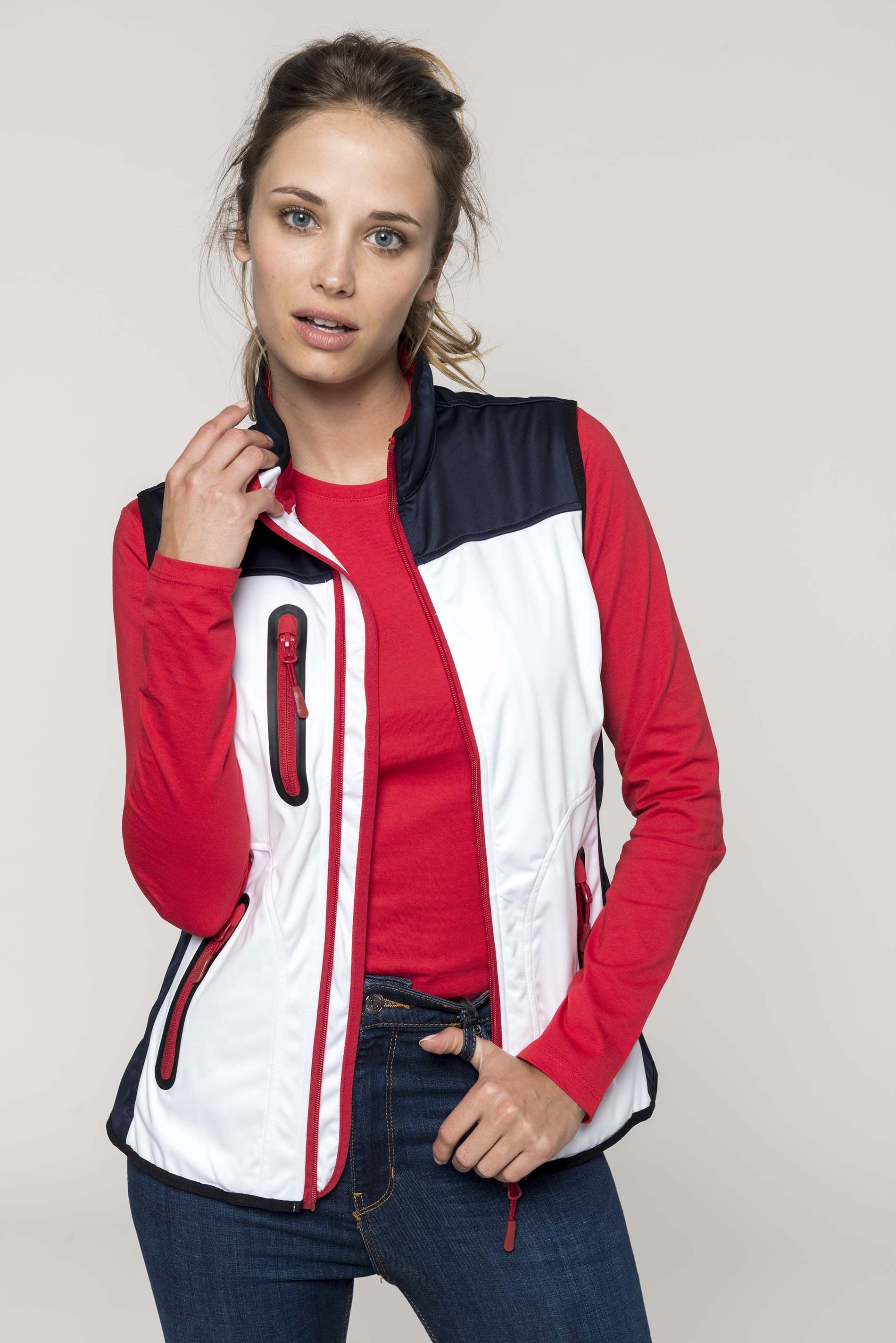 Bodywarmer femme à commander et personnaliser chez Textile Direct