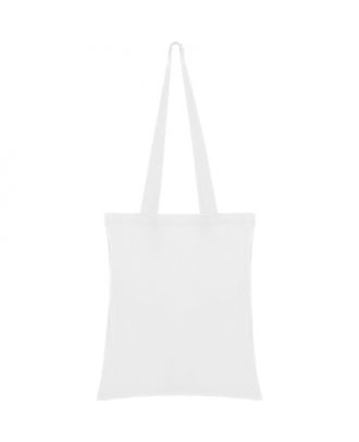 Tote bag à anses longues MOUNTAIN - blanc - 37 x 41 cm