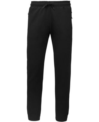 Pantalon de jogging à poches multisports adulte Black