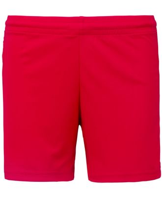 Short de jeu femme PA1024 - Sporty Red