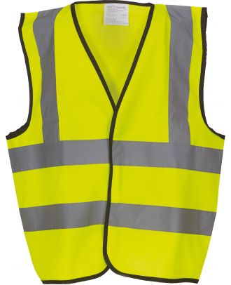 Gilet haute visibilité enfant YHVW100CH - Hi Vis Yellow