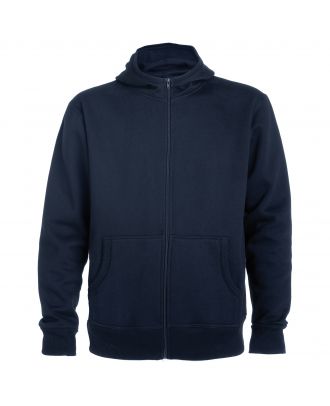 Sweat-shirt capuche avec fermeture éclair MONTBLANC marine