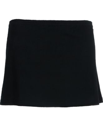 Jupe culotte avec ceinture élastique PATTY noir Recto