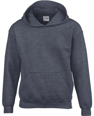 Sweat-shirt enfant à capuche Heavy Blend™ 18500B - Dark Heather 