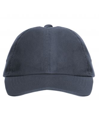 Casquette 6 panneaux TERRA bleu denim