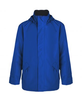 Parka col haut EUROPA bleu royal