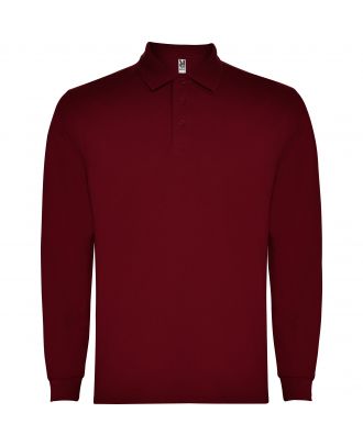 Polo homme manches longues CARPE GRENAT