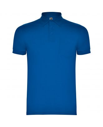 Polo manches courtes CENTAURO bleu royal