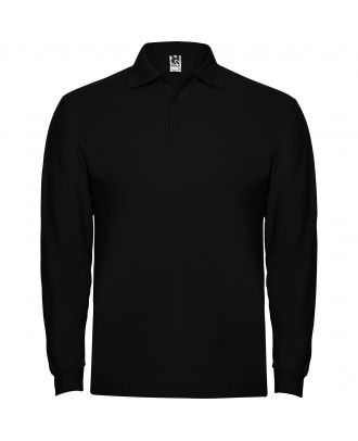 Polo manches longues ESTRELLA L/S noir