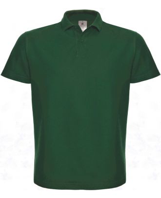 Polo homme manches courtes ID.001 PUI10 - Bottle Green