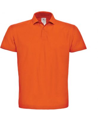 Polo homme manches courtes ID.001 PUI10 - Orange