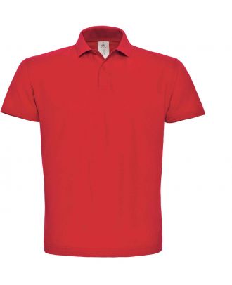 Polo homme manches courtes ID.001 PUI10 - Red