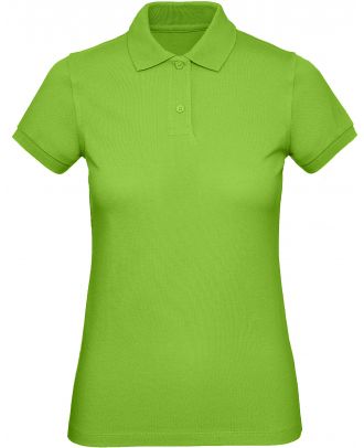 Polo femme bio Inspire PW440 - Orchid Green
