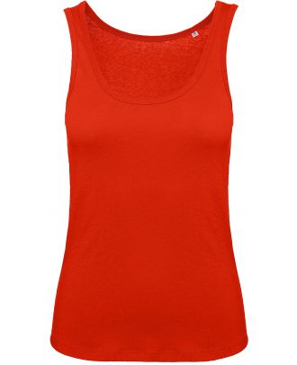 Débardeur femme bio TW073 - Fire Red