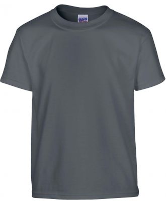 T-shirt enfant manches courtes heavy 5000B - Charcoal