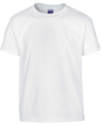 T-shirt enfant manches courtes heavy 5000B - White