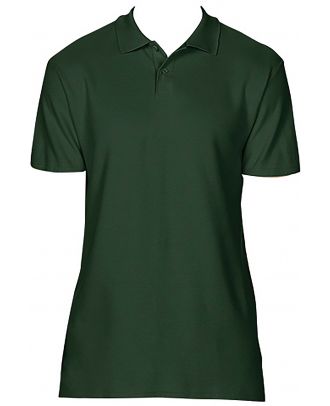Polo homme Softstyle double piqué GI64800 - Forest Green