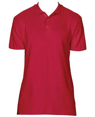 Polo homme Softstyle double piqué GI64800 - Red