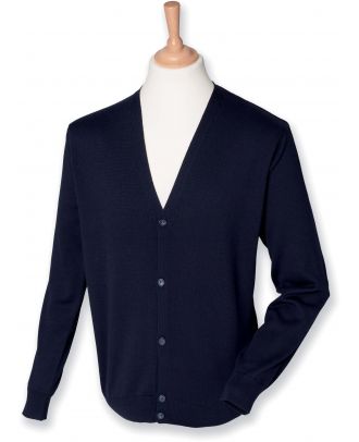 Cardigan homme boutonné H722 - Navy